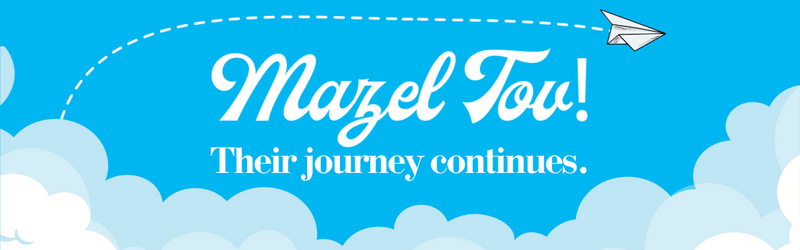 Mazel Tov Their Journey Continues